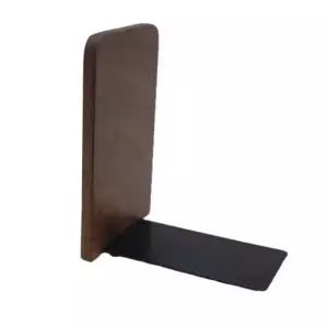 북정리책장 베이직책정리함 원목 북엔드 스퀘어형