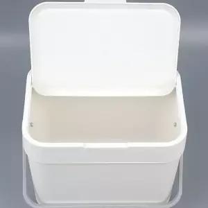 음식물수거함 플라스틱 간편 문걸이 공간절약 수납함 주방 벽부착 휴지통 화장실 분리