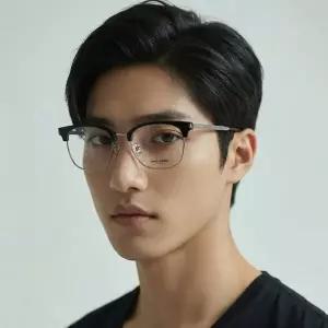 [생로랑] 안경테 SL649F 001 차은우안경 명품 하금테 아시안핏