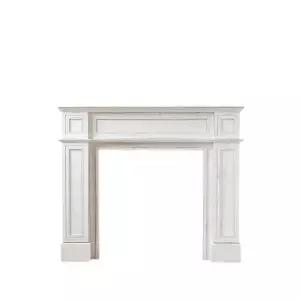 벽난로콘솔 거실장식장 앤틱 수납장 인테리어 레트로 빈티지화이트