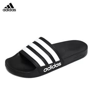아디다스 CF 아딜렛 컴포트 3S 슬리퍼 남자 여자 삼선 사무실 신발 AQ1701