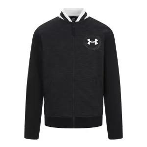 [정품] 언더아머 자켓 운동복 트레이닝복 남성 UA 에센셜 플리스 헤리티지 풀 집업_1373811-001