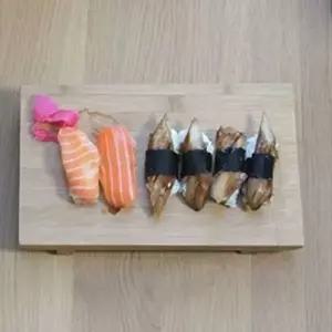 [조르지오]우드 BP54KG88 나무 원목 스시 초밥 일식 플레이팅 도마 GWM