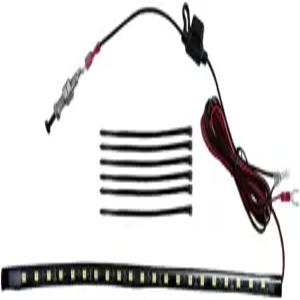 우한벗 자동차 언더 후드 LED 라이트 키트 12V 방수 작업 검사등 자동 켜짐/꺼짐 차량용 스트립 트럭 SUV용