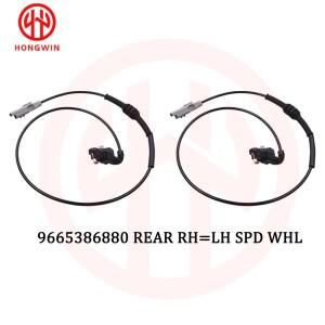 9665386880 후면 LH RH ABS 휠 속도 센서  푸조호환 307 SW CC 308 2007-시트로엥호환 C4 I II DS4 4545LO