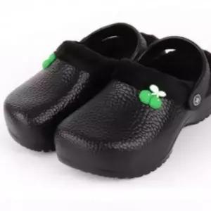 털 안감 에어솔 주방화 초경량 가벼운 방수 만능화 샌들 방한화 남성 털 남자 패딩부츠 겨울 사무실 커플