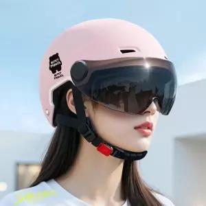 고글헬멧 배달 라이딩 가벼운 여름용 바이크헬멧