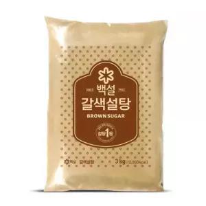 갈색설탕 3kg 6개 박스 CJ