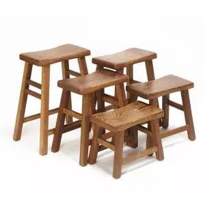 원목 소파 스툴 고재 쇼파 풋스툴 사각 현관 소형