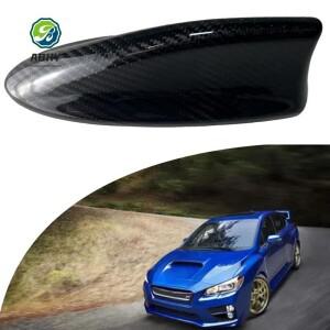 ABHY-Car 카본 장식 상어 지느러미 안테나 커버  스티커 Subaru WRX Impreza STI 2015-2019