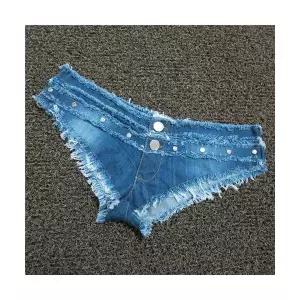 여자 청반바지 청바지 수술 힙업 스키니 핫팬츠 데님 ST4