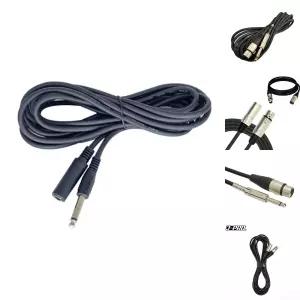 SMC0010 55 모노(P)55 모노(J) 마이크 연장케이블 10M/연장선/오디/마이크연결용선/연결/오디오연/전선