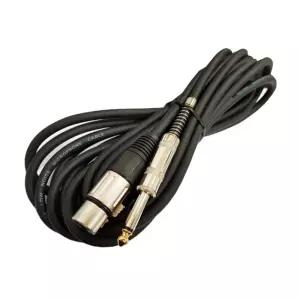 SMC0003 마이크앰프 연결 마이크 케이블 캐논코드 5M/음향/앰프/연결선/오디오연장/연장선/오디