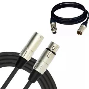 SMC0007 마이크케이블 마이크선 양캐논케이블 5M/연결선/오디오연장/연장선/오디/마이크연결용선/연결