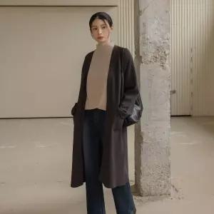 [엘리시아] 30% 신년 특가 퍼제 로브 캐시미어 롱 CD