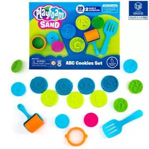 러닝리소스 플레이폼 샌드 알파벳 쿠키 모래놀이 클레이 촉감놀이 성쌓기 샌드놀이 장난감