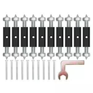 카세트 나사 지지대 로드 전기 상자 수리기 벽 장착 상자 수리 전기 액세서리 10 개 드롭