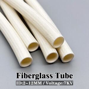 알칼리성 자유 유리 섬유 땋은 슬리브 내부 실리콘 소재 고온 방지 배선 절연 와이어 외장