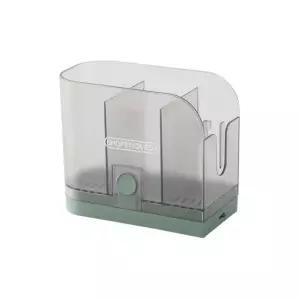 주방용품 벽걸이형 벽걸이수저통 다용도 그린다용저정리 (WFKDJCT)