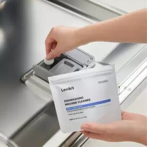 [공식판매처] 라비킷 식기세척기 기기 클리너 식세기 기계 내부청소용 세정제(15정) x 2개