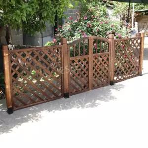 나무 게이트 카페 마당 펜스 대문 창고 울타리문 출입문