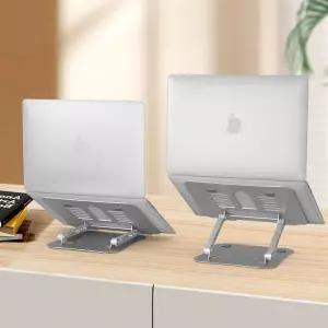 관절형 접이식 거치대 태블릿 노트북받침대휴대용 수직 맥북 원목 수직대 알루미늄 독서대 쿨링