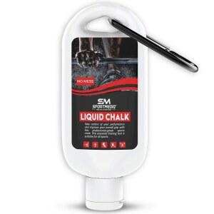 스포츠메디큐 프로 등급 액체 분필 - 1팩 헬스장, 역도, 암벽 등반, 체조, 등반을 위한 메시 프리 프로페셔널 핸드 그립 벨트 클립으로 1.69온스 여행용 사이즈 제공