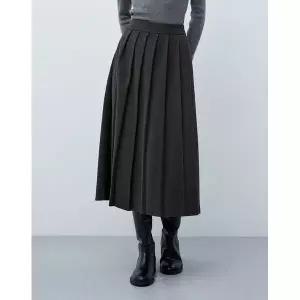 [하프클럽/르샵]밴딩 플리츠 스커트-L2F16WSK030