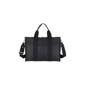 LESPORTSAC 트루 블랙 C 미디움 더플백 1501.C363