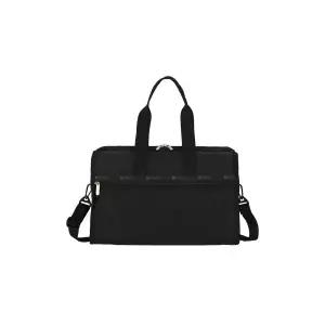 LESPORTSAC 리사이클드 블랙 디럭스 미디움 위켄더 4318.R086