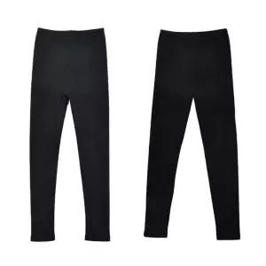 소프트 신축성 여성 융기모 9부 민자 레깅스 타이즈9부 면스판 쫄바지 홈웨어 외출복 속옷 속바지 사방