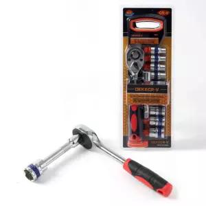 블루엔진 1 2형 복스알 소켓렌치세트작업용 수공구 멀티 비트 수작업 가정용 수리