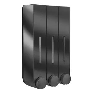 고급 블랙 샴프통 디스펜서 물비누 1구푸 욕실용품 필수품 린스 바워시디 물비누통 프통