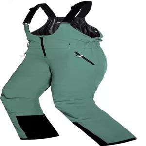 핏 스페이스 여성 스키 턱받이 겨울 스노우보드 바지 방수 20K 신축성