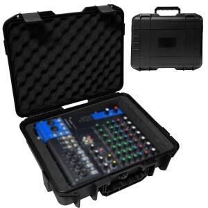 YAMAHA MG10XU /MG10 10-입력 스테레오 믹서 /MG06 하드 쉘 휴대용 보관 케이스 맞춤형 폼이 있는 편안한 핸들 장착