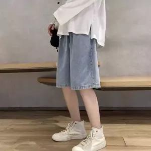 남자 여름 빈티지 스타일 워싱 루즈핏 스트릿 캐주얼 반바지카고 린넨팬츠 치노 슬렉스 정장 남성 쿨바지