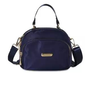 고품질 토트크로스 미니 지퍼 수납 데일리 가방 네이비 미니토트백 (WFKDXSQ)