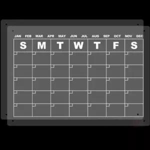 자석 월간 보드세트 아크릴메모보드판 스케쥴 플랜 주간 메모 냉장고 보드 사무실