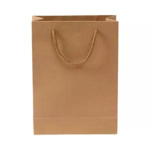 세로형 쇼핑백 (10p 19x26cm 브라운) DK64 봉투 문구용품 사무 포장 무지종이백 종이백 가방