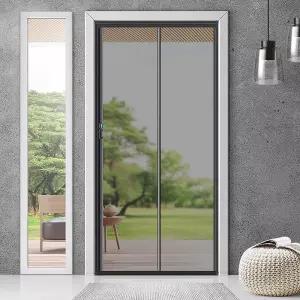 시골집 벌 벌레차단 자동문 버튼 현관 방충망 방문모기장 방문 숙박업소 전원주택