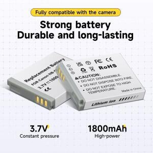 NB 6L 배터리 캐논 파워샷 D10 SX700 HS IXUS 1800mAh