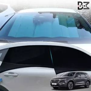 싼타페TM 차박 캠핑 모기장 햇빛가리개세트량용커텐 자동 풀세트 커튼 량가리개 량용 썬바이저 카커