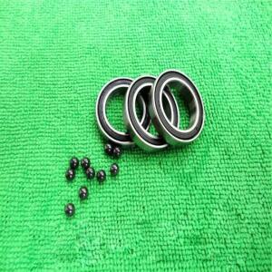 6802 하이브리드 세라믹 베어링 15x24x5mm ABEC-1 ( 1 PC) 자전거 하단 브래킷 및 예비 부품 Si3N4 볼