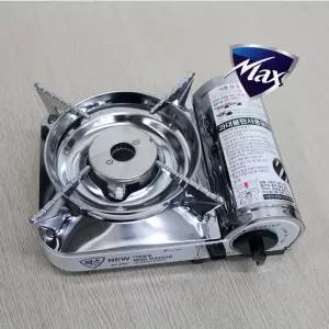 맥스 고화력 미니 가스버너 MS-8000-종이케이스여행용 캠핑 고급 작은 사각 휴대용렌지 이동식 부탄연소기