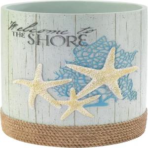 아반티 리넨 쓰레기통 장식용 해안에서 영감을 받은 욕실 장식 비치컴버 컬렉션