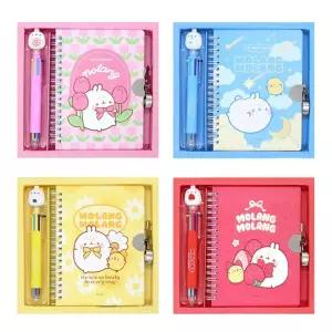 브이숍  몰랑 비밀노트 펜 세트 (4개)  굿딜 BUyuS