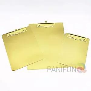 A5 골드 서류판 멀티클립보드메모 받침 받침대 바인더 노트대 서류 메뉴케이스