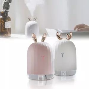 휴대용 안방 침실 탁상 아기 USB 미니 무드등 가습기 기화식 초음파 사무실 용가 가열 무선 소형 무소음 책