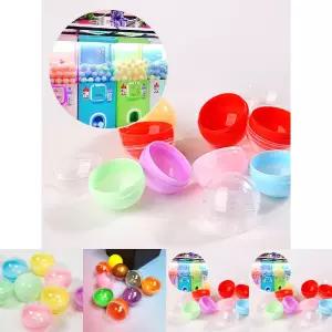 뽑기 캡슐 뽑기통 추첨볼 빈캡슐 공캡슐 45mm 랜덤 25p/투명/원형/볼/공/추첨/플라스틱/이벤트/학교/파티