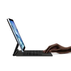 새로운 iPad Air 11 2024 6세대 스마트 케이스용 폴리오 매직 키보드 포르투갈어 스페인어 히브리어 아랍어